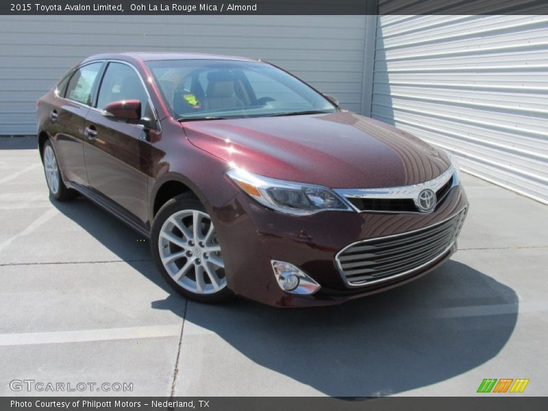 Ooh La La Rouge Mica / Almond 2015 Toyota Avalon Limited