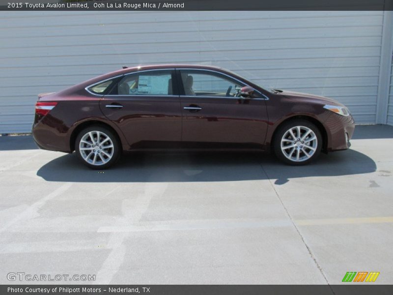 Ooh La La Rouge Mica / Almond 2015 Toyota Avalon Limited