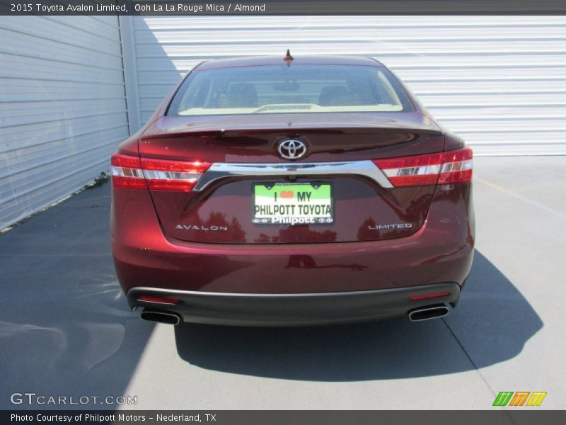 Ooh La La Rouge Mica / Almond 2015 Toyota Avalon Limited