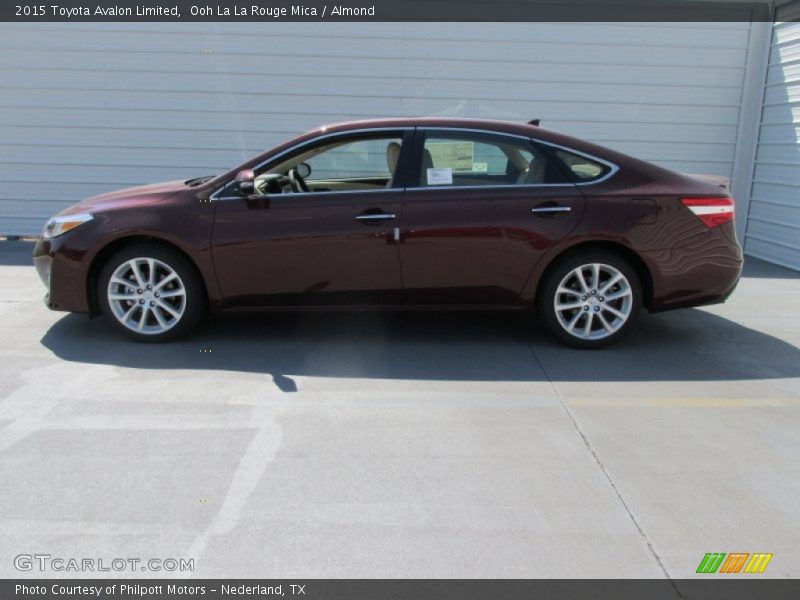 Ooh La La Rouge Mica / Almond 2015 Toyota Avalon Limited