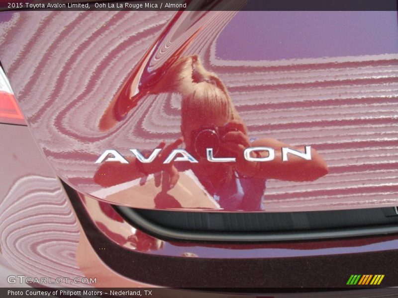 Ooh La La Rouge Mica / Almond 2015 Toyota Avalon Limited