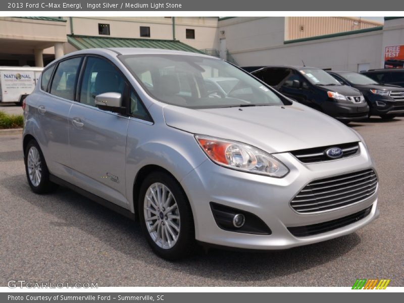 Ingot Silver / Medium Light Stone 2013 Ford C-Max Energi