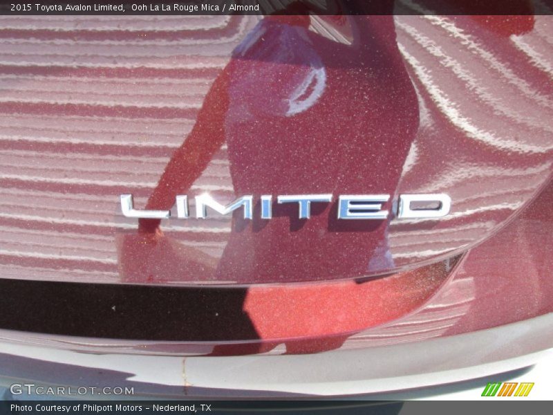 Ooh La La Rouge Mica / Almond 2015 Toyota Avalon Limited