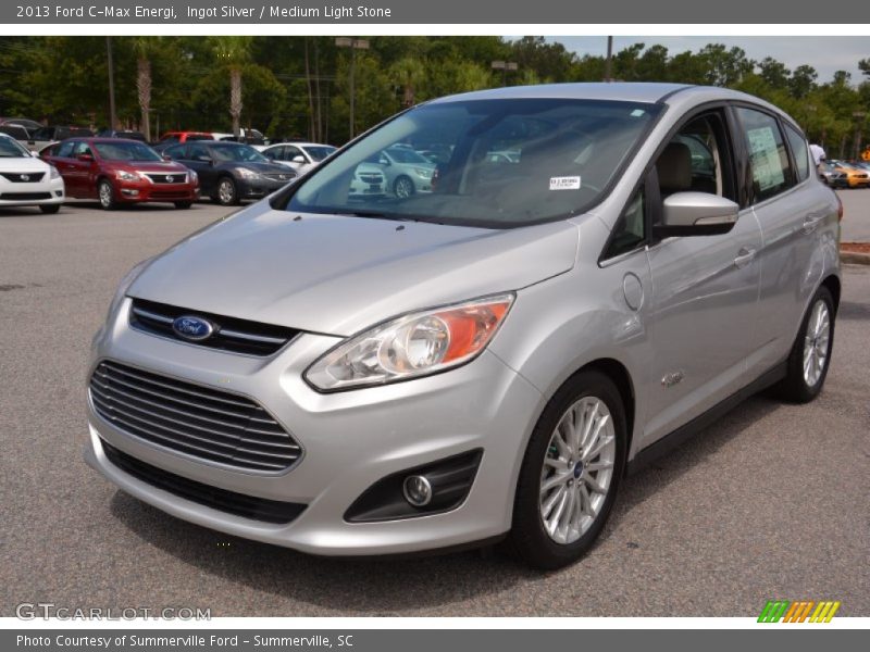 Ingot Silver / Medium Light Stone 2013 Ford C-Max Energi