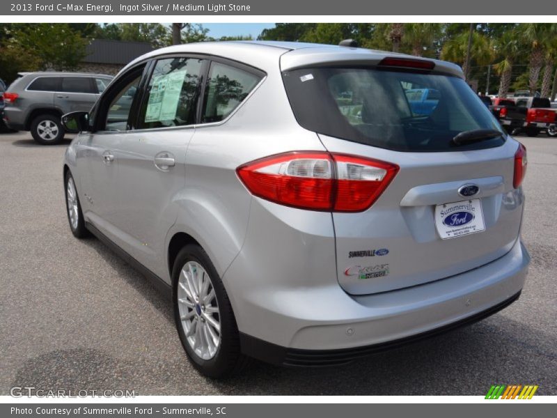 Ingot Silver / Medium Light Stone 2013 Ford C-Max Energi