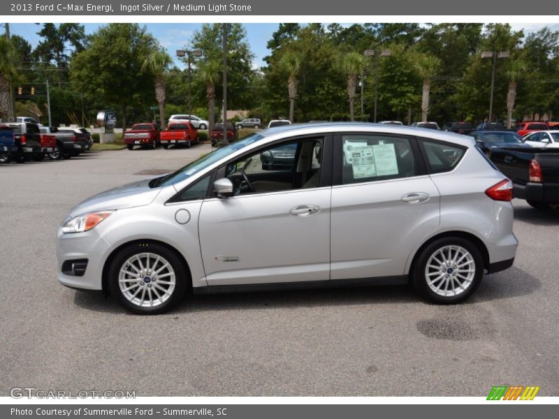 Ingot Silver / Medium Light Stone 2013 Ford C-Max Energi