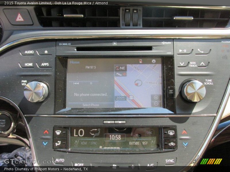 Ooh La La Rouge Mica / Almond 2015 Toyota Avalon Limited