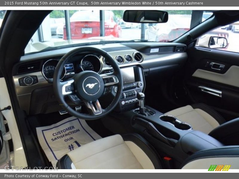 50th Anniversary Cashmere Interior - 2015 Mustang 50th Anniversary GT Coupe 
