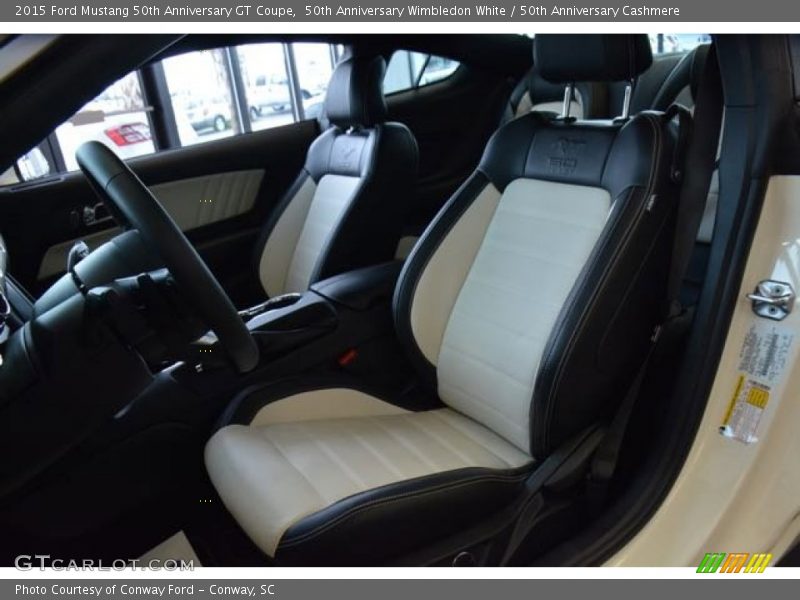 Front Seat of 2015 Mustang 50th Anniversary GT Coupe