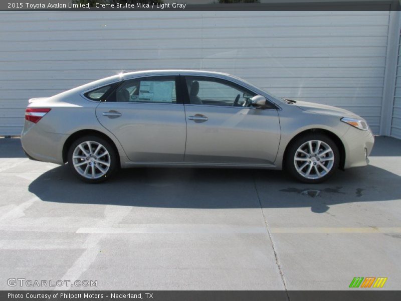 Creme Brulee Mica / Light Gray 2015 Toyota Avalon Limited