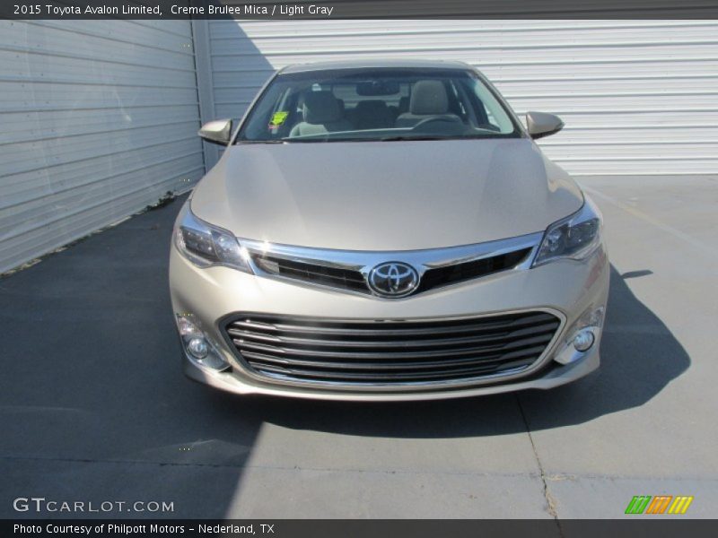 Creme Brulee Mica / Light Gray 2015 Toyota Avalon Limited