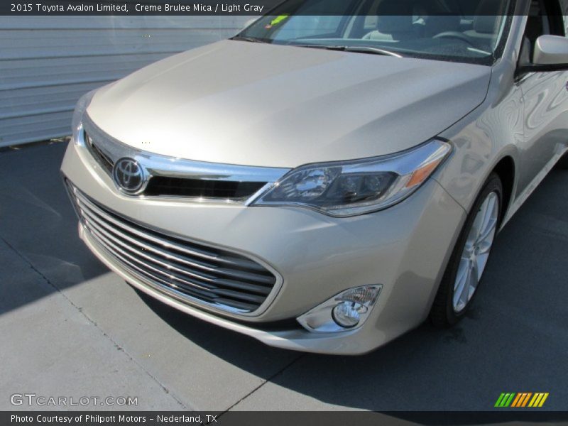 Creme Brulee Mica / Light Gray 2015 Toyota Avalon Limited