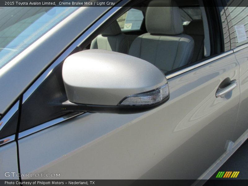 Creme Brulee Mica / Light Gray 2015 Toyota Avalon Limited