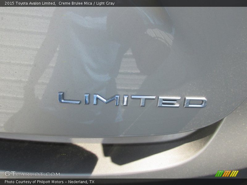 Creme Brulee Mica / Light Gray 2015 Toyota Avalon Limited