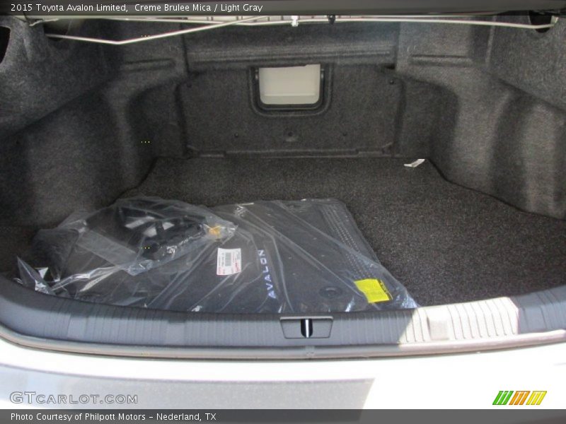 Creme Brulee Mica / Light Gray 2015 Toyota Avalon Limited