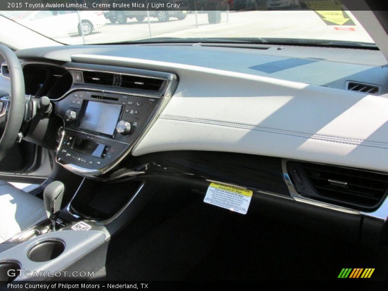 Creme Brulee Mica / Light Gray 2015 Toyota Avalon Limited