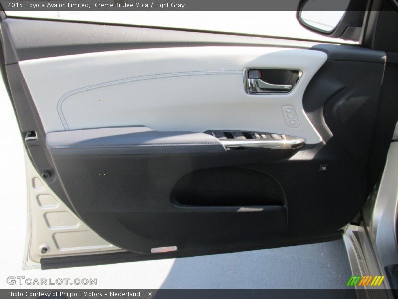 Creme Brulee Mica / Light Gray 2015 Toyota Avalon Limited