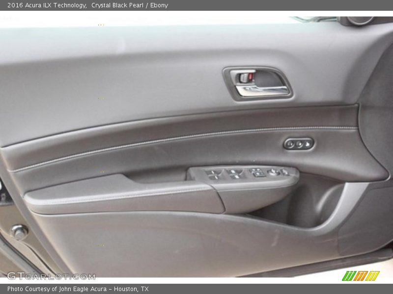 Crystal Black Pearl / Ebony 2016 Acura ILX Technology