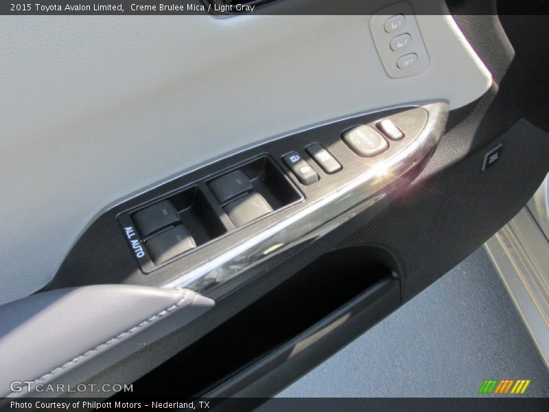 Creme Brulee Mica / Light Gray 2015 Toyota Avalon Limited
