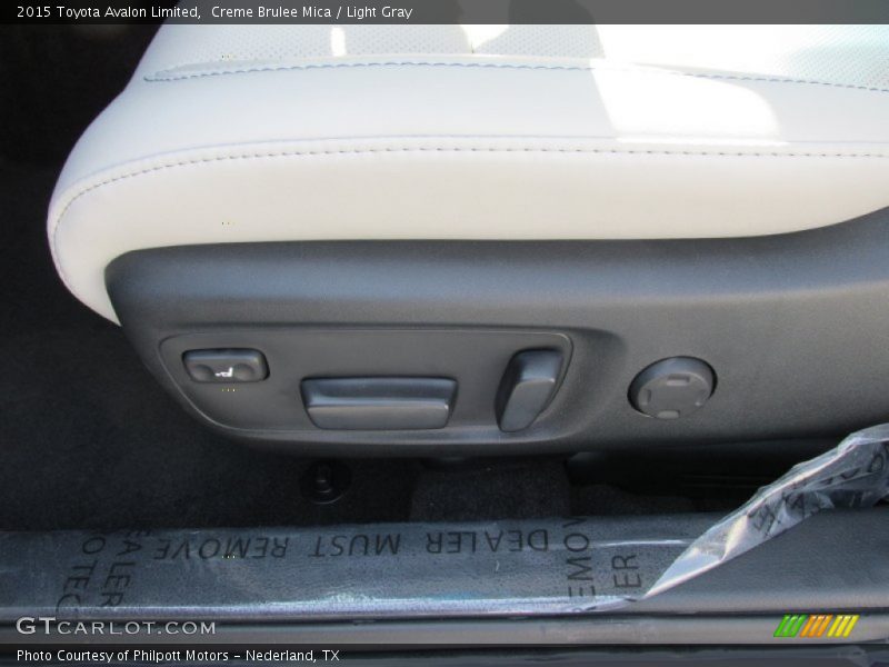 Creme Brulee Mica / Light Gray 2015 Toyota Avalon Limited