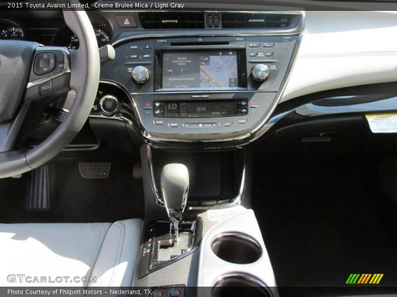 Creme Brulee Mica / Light Gray 2015 Toyota Avalon Limited