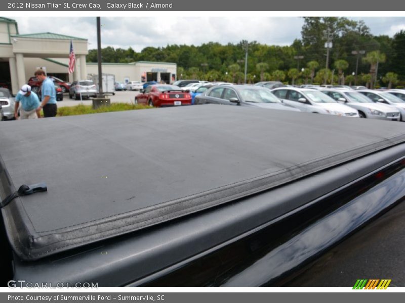 Galaxy Black / Almond 2012 Nissan Titan SL Crew Cab