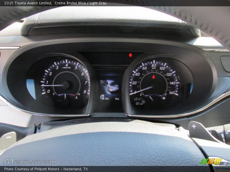 Creme Brulee Mica / Light Gray 2015 Toyota Avalon Limited