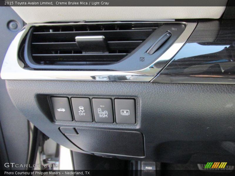 Creme Brulee Mica / Light Gray 2015 Toyota Avalon Limited