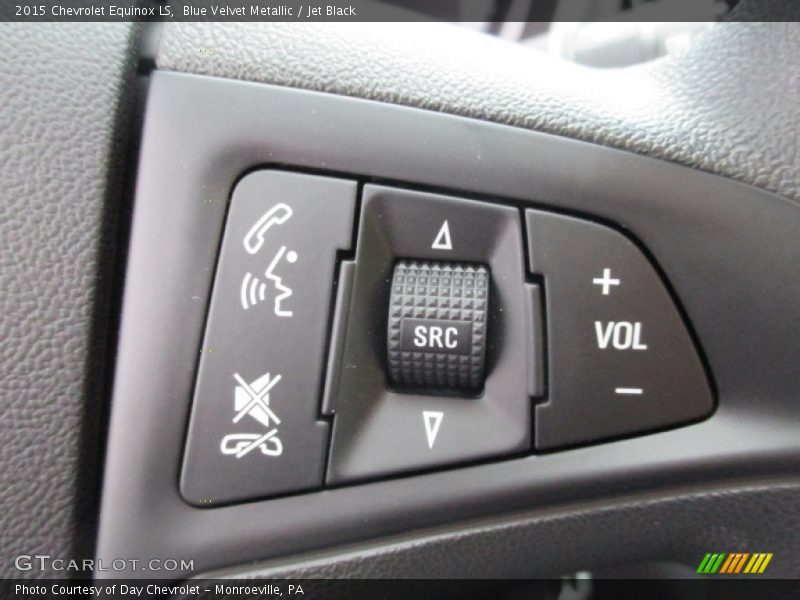Blue Velvet Metallic / Jet Black 2015 Chevrolet Equinox LS