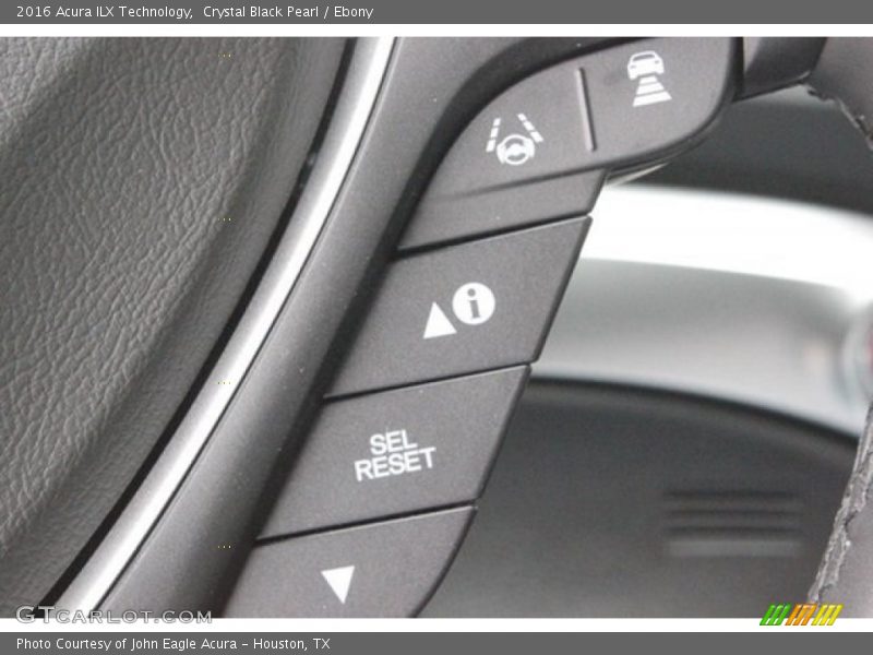 Crystal Black Pearl / Ebony 2016 Acura ILX Technology