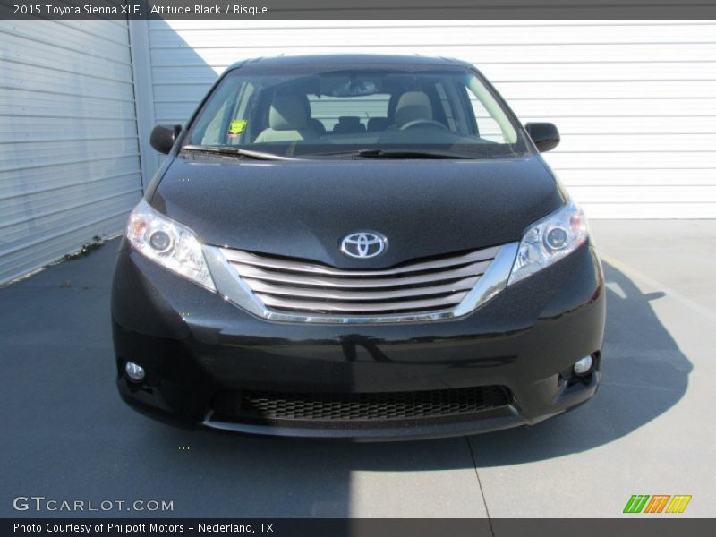Attitude Black / Bisque 2015 Toyota Sienna XLE