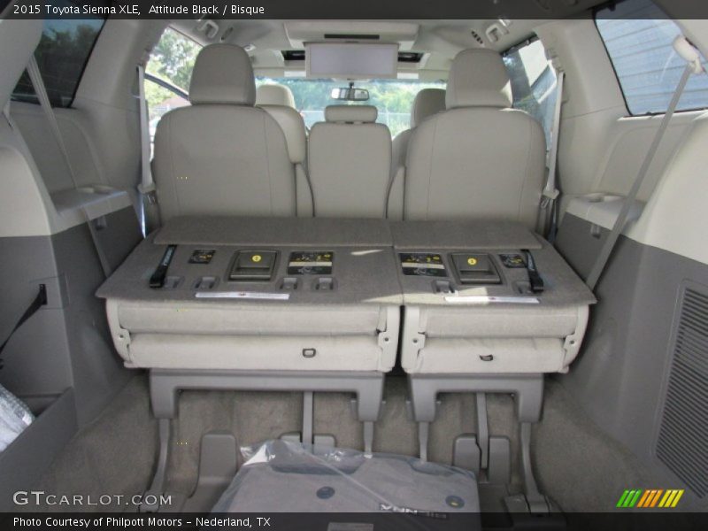 Attitude Black / Bisque 2015 Toyota Sienna XLE