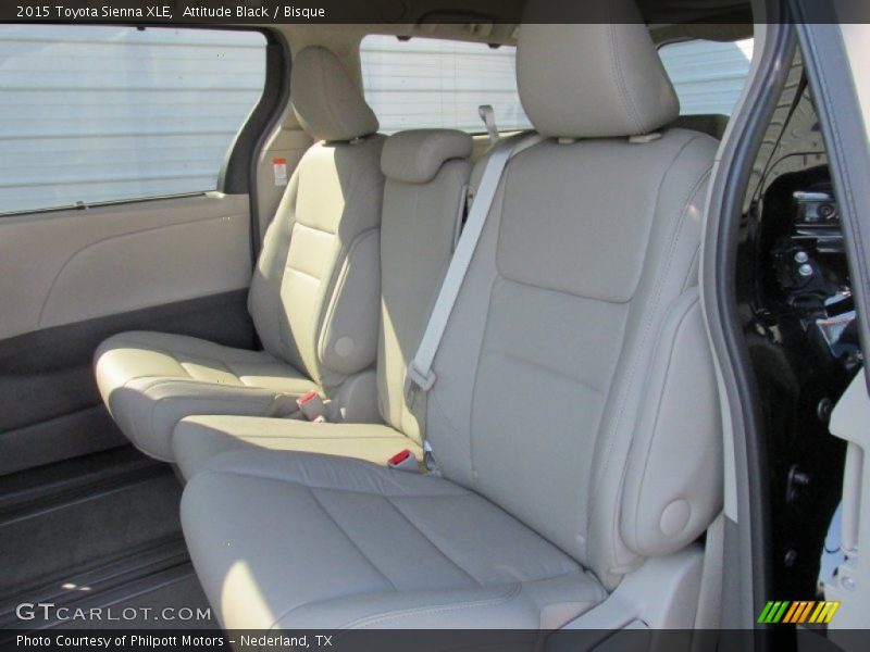Attitude Black / Bisque 2015 Toyota Sienna XLE