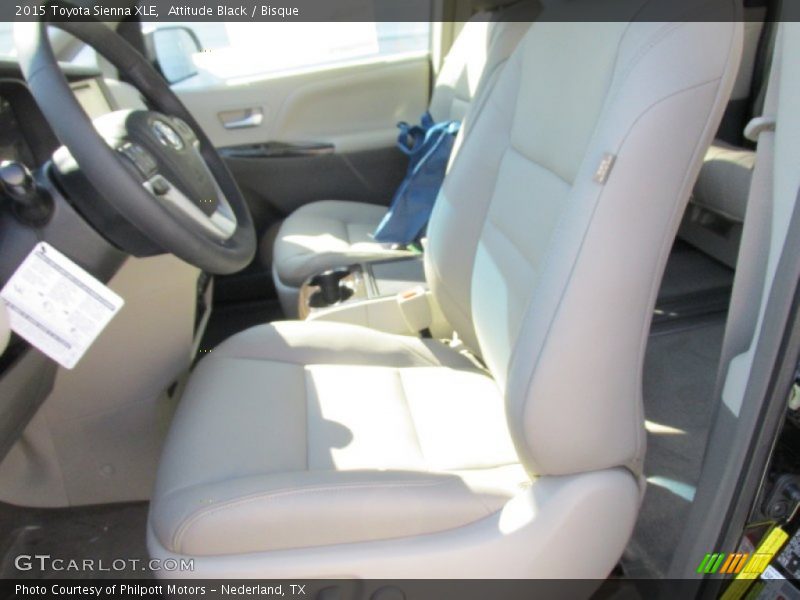 Attitude Black / Bisque 2015 Toyota Sienna XLE
