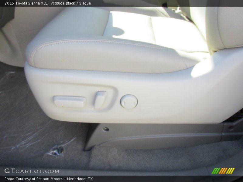 Attitude Black / Bisque 2015 Toyota Sienna XLE