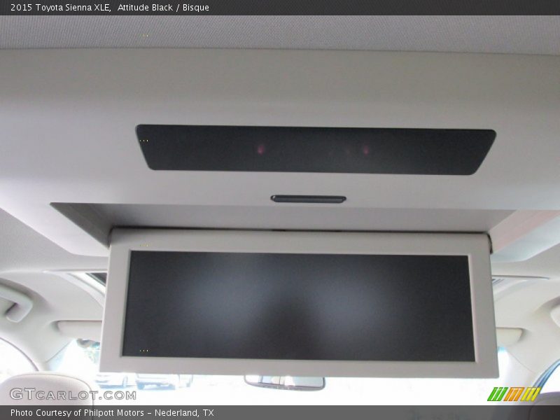 Attitude Black / Bisque 2015 Toyota Sienna XLE