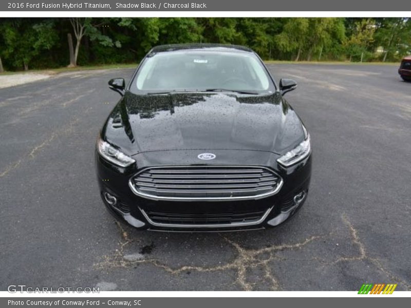 Shadow Black / Charcoal Black 2016 Ford Fusion Hybrid Titanium