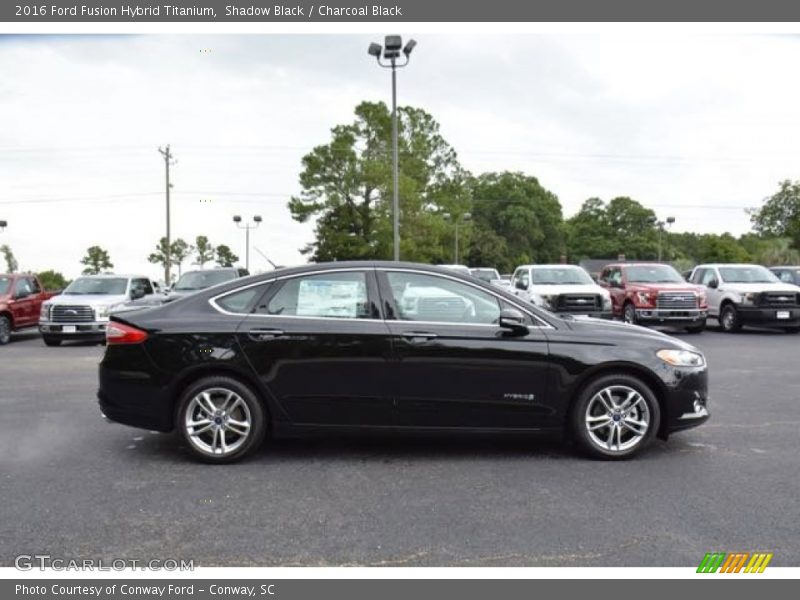  2016 Fusion Hybrid Titanium Shadow Black