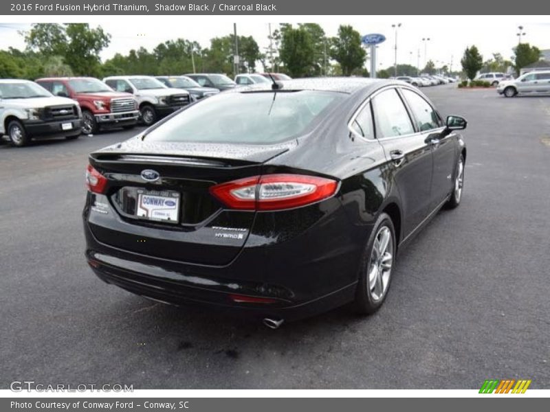 Shadow Black / Charcoal Black 2016 Ford Fusion Hybrid Titanium