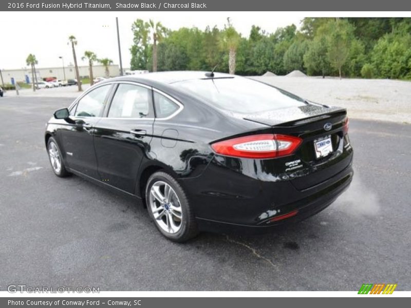 Shadow Black / Charcoal Black 2016 Ford Fusion Hybrid Titanium