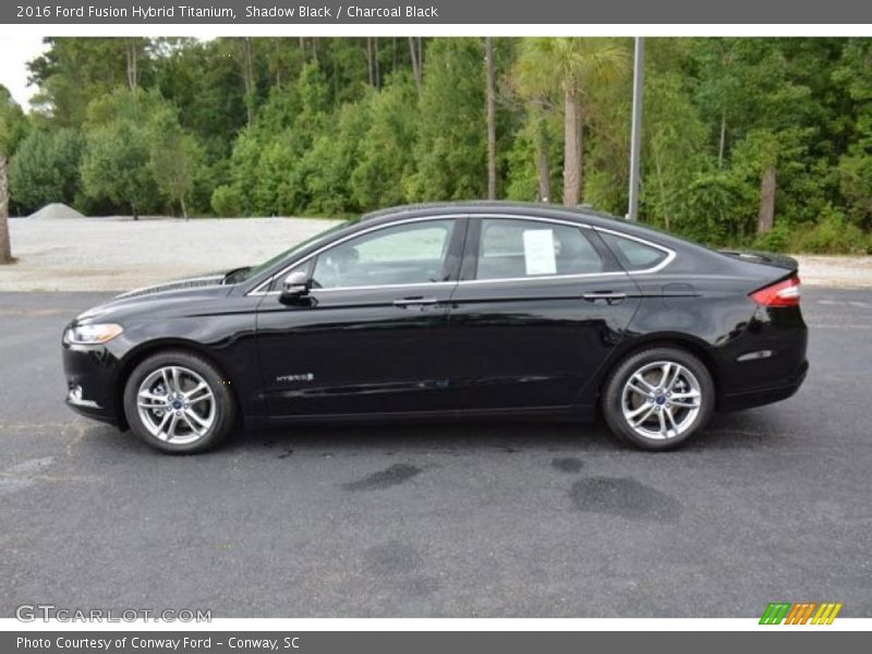 Shadow Black / Charcoal Black 2016 Ford Fusion Hybrid Titanium