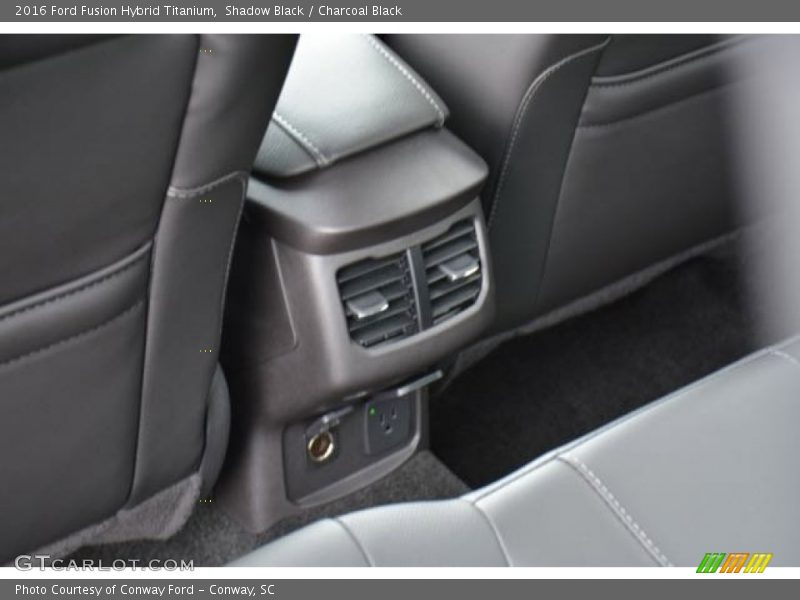 Shadow Black / Charcoal Black 2016 Ford Fusion Hybrid Titanium