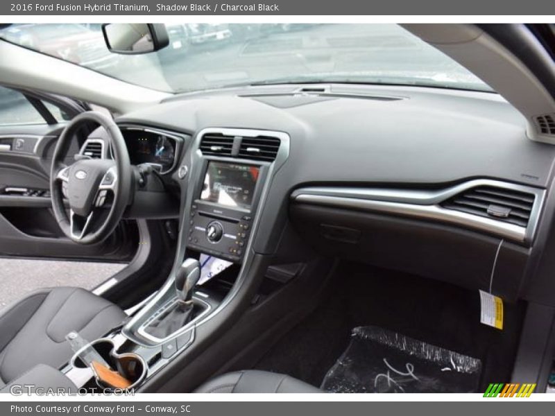 Shadow Black / Charcoal Black 2016 Ford Fusion Hybrid Titanium