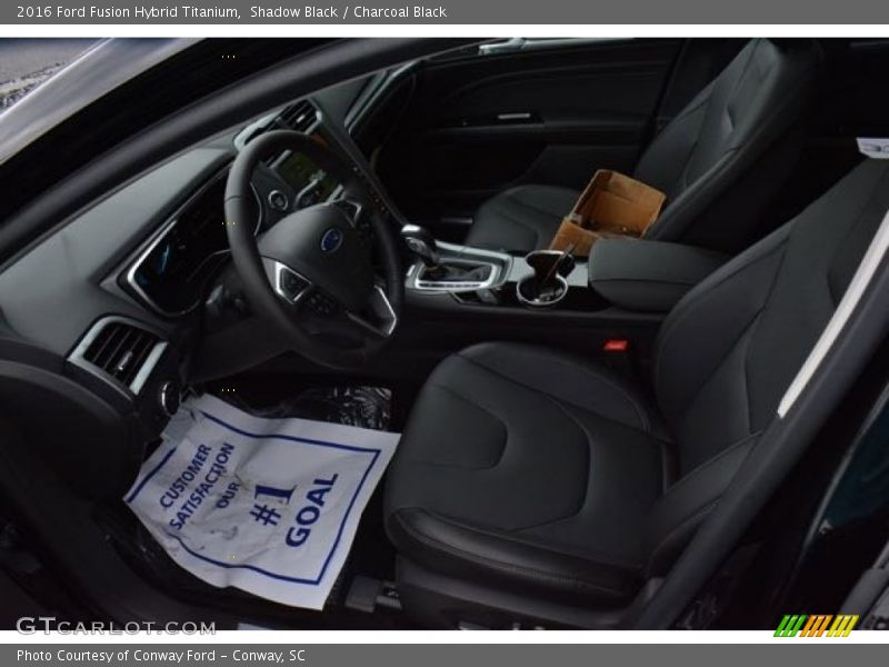 Shadow Black / Charcoal Black 2016 Ford Fusion Hybrid Titanium
