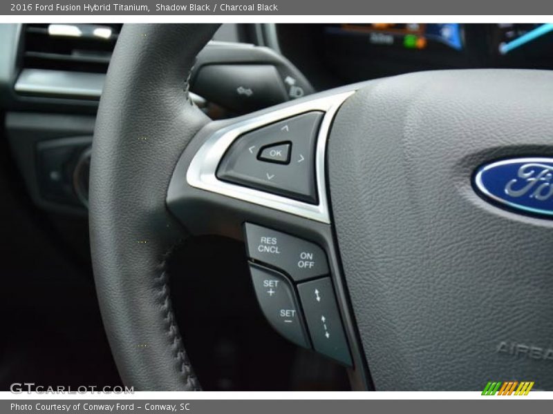 Shadow Black / Charcoal Black 2016 Ford Fusion Hybrid Titanium