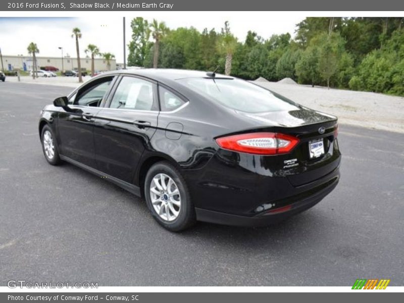 Shadow Black / Medium Earth Gray 2016 Ford Fusion S