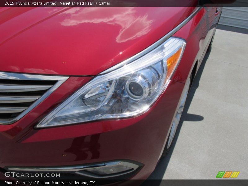Venetian Red Pearl / Camel 2015 Hyundai Azera Limited