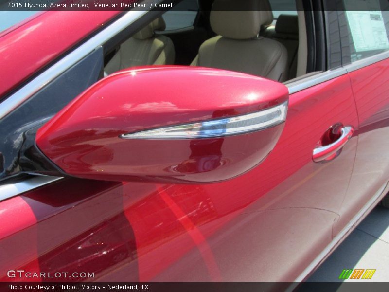 Venetian Red Pearl / Camel 2015 Hyundai Azera Limited