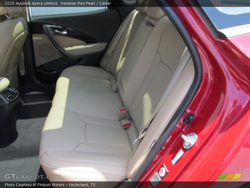 Venetian Red Pearl / Camel 2015 Hyundai Azera Limited