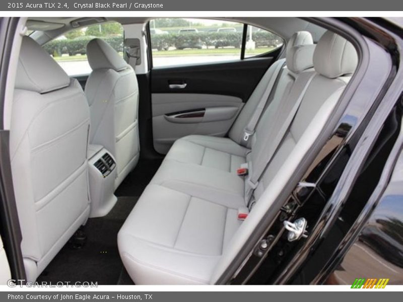 Crystal Black Pearl / Graystone 2015 Acura TLX 2.4